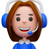 female-customer-service-with-headphone-3d-illustration